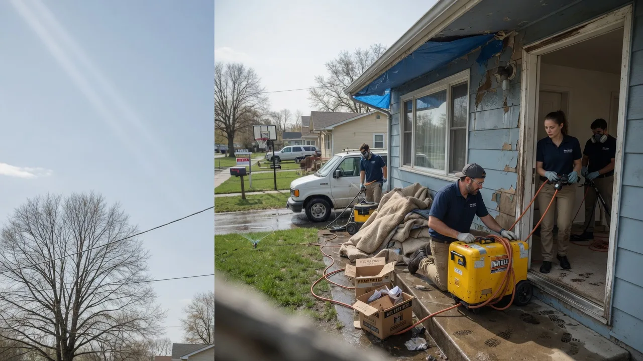 Basement Flood Cleanup in Toms Brook, VA near me